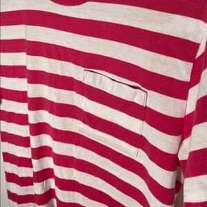 Silver Unicorn Vintage Striped Girls Top